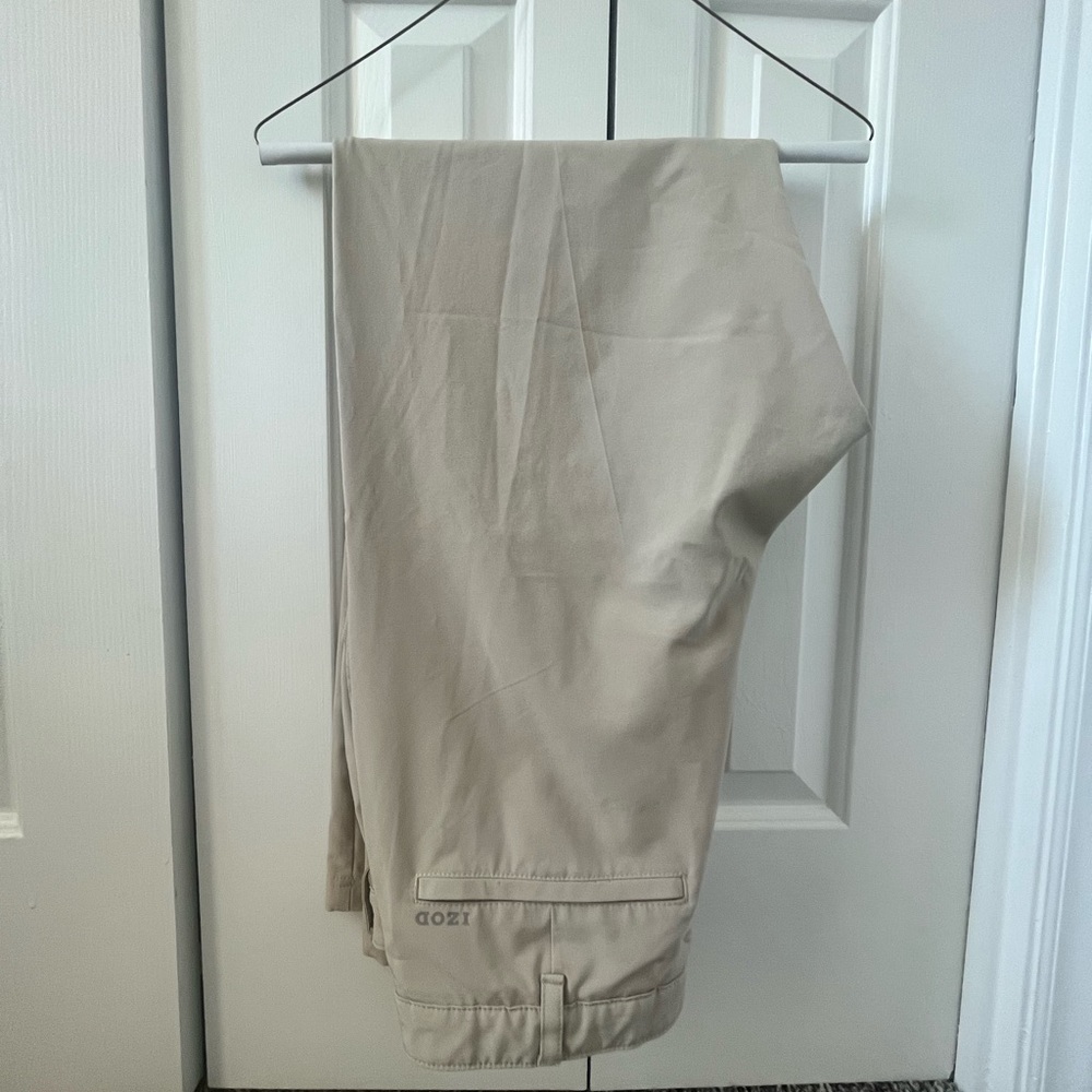 Beige IZOD golf pants